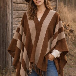 Poncho Lana de Alpaca